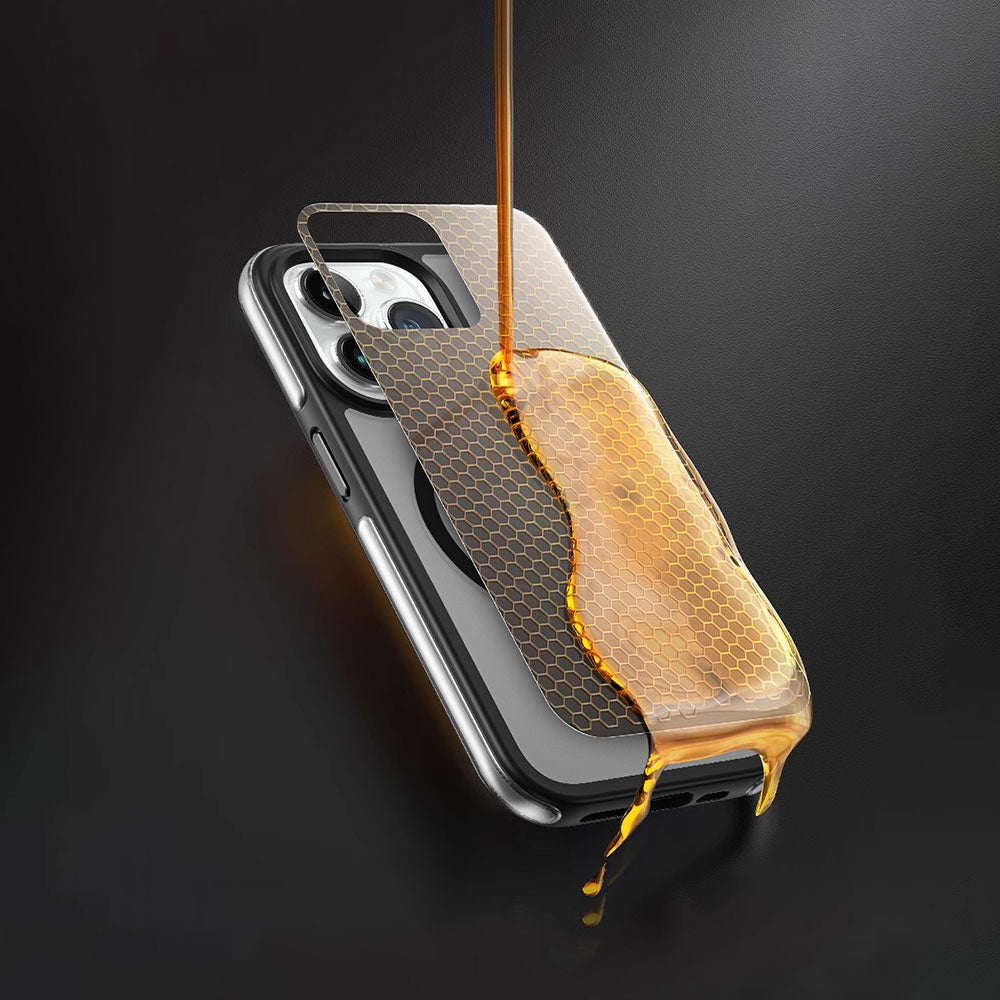 Apple iPhone 15 Pro Max Kılıf Wiwu ZKK-012 Magsafe Şarj Özellikli Air Cushion Kapak Yeşil