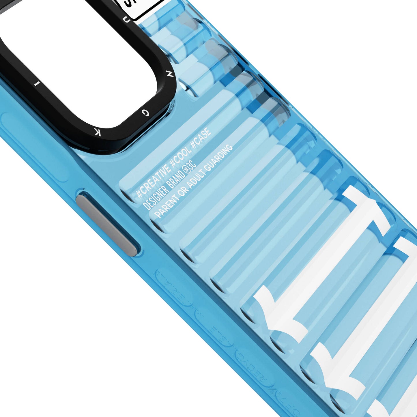 Apple iPhone 15 Pro Max Kılıf YoungKit Luggage FireFly Serisi Kapak Sierra Mavi