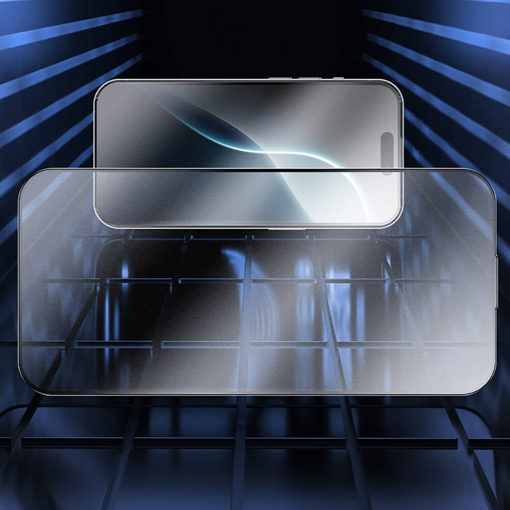 Apple iPhone 16 Benks JoyTouch Mat Oyun Ekran Koruyucu + Kolay Uygulama Aparatı Siyah