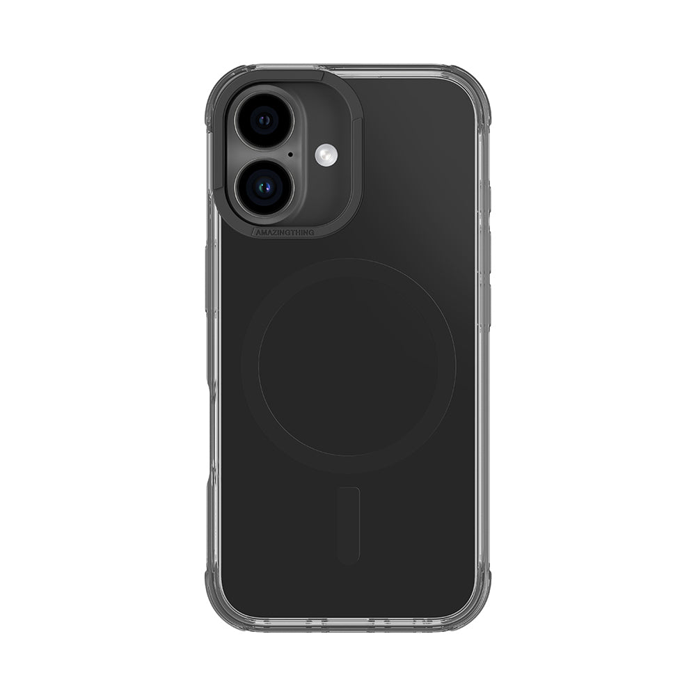 Apple iPhone 16 Kılıf Magsafe Şarj Özellikli Amazingthing Omni Serisi Kapak Pembe