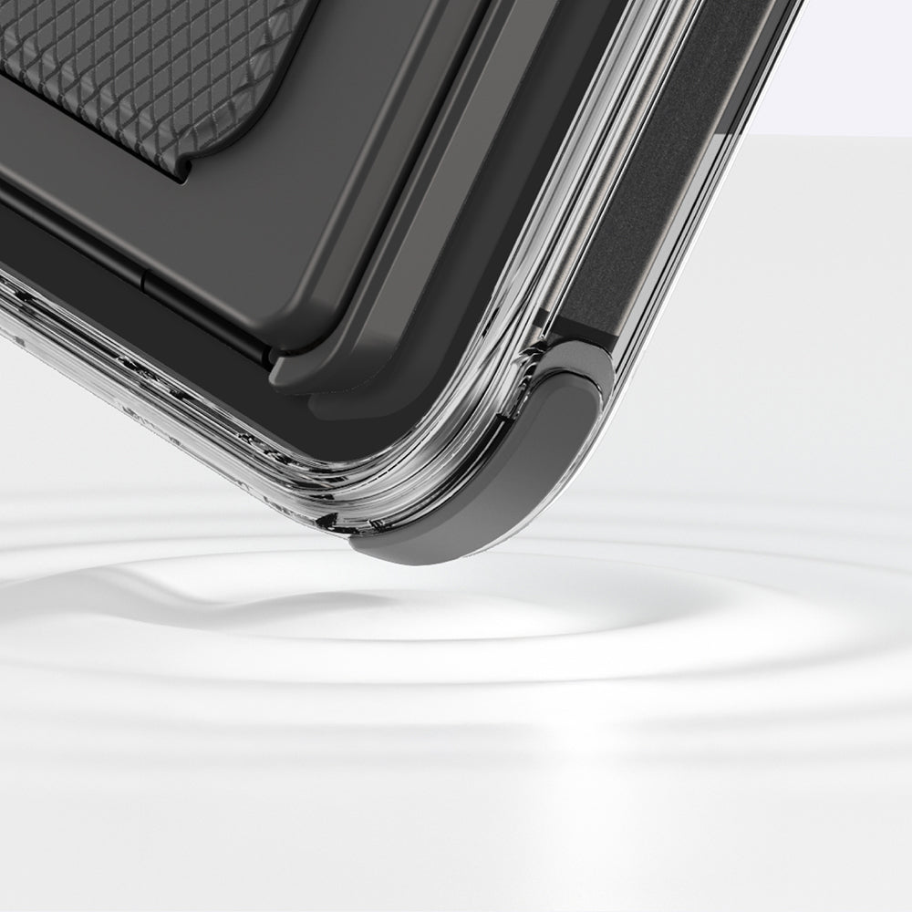 Apple iPhone 16 Kılıf Magsafe Şarj Özellikli Standlı Set Amazingthing Omni Adventure Serisi Kapak Siyah