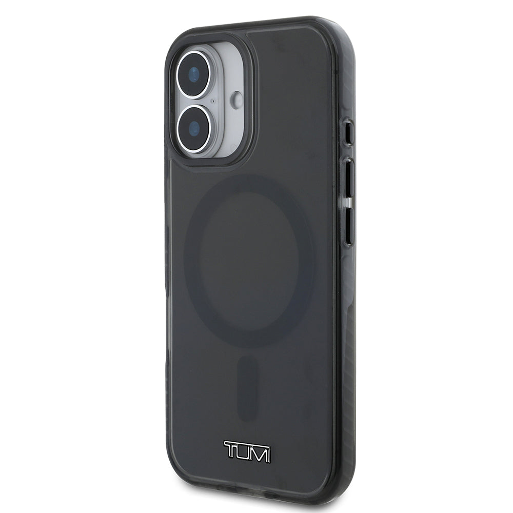 Apple iPhone 16 Kılıf TUMI Orjinal Lisanslı Magsafe Şarj Özellikli Airbagli Transparan Kapak Haki