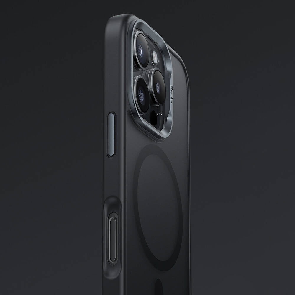 Apple iPhone 16 Plus Kılıf Magsafe Şarj Özellikli Benks Mist Protective Kapak Gri