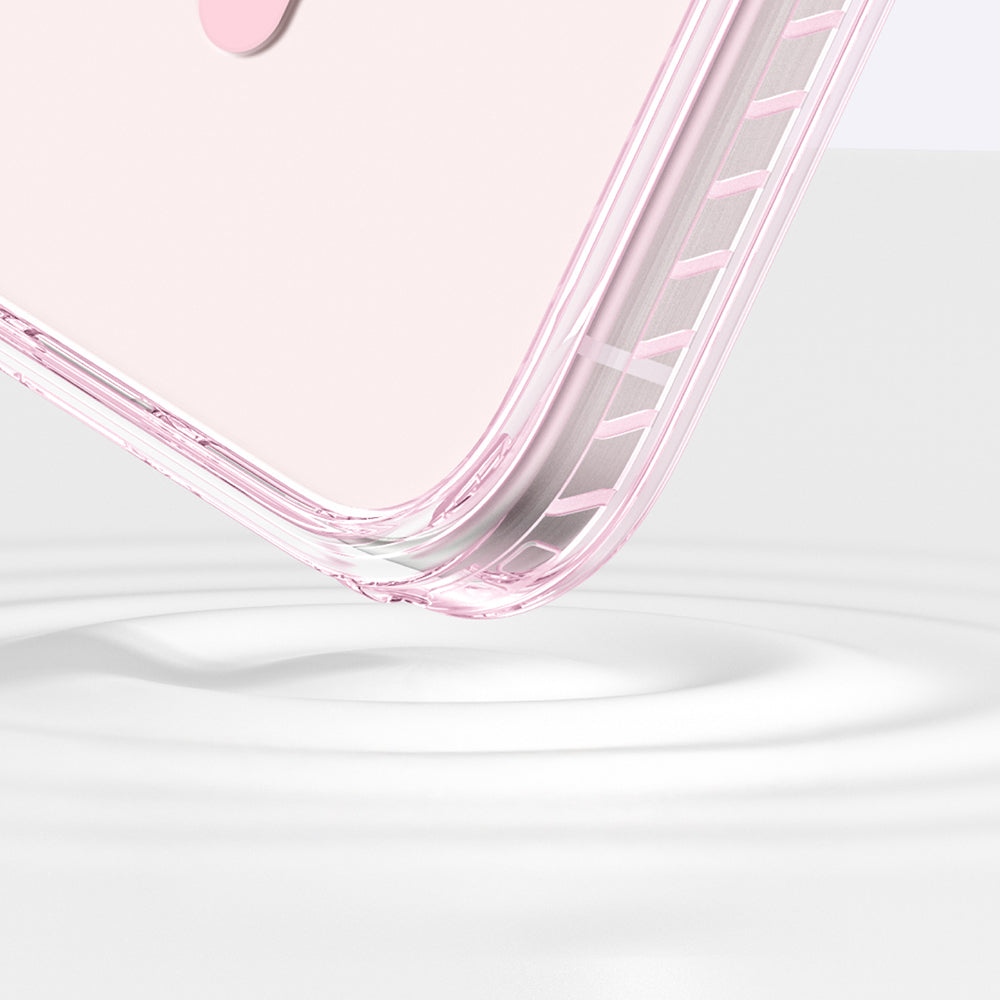 Apple iPhone 16 Plus Kılıf Magsafe Şarj Özellikli Yüzük Standlı Amazingthing Titan Pro Serisi Kapak Pembe