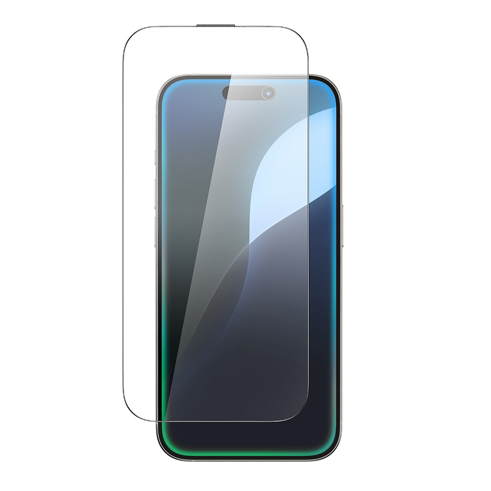 Apple iPhone 16 Pro Amazingthing Titan Parmak İzi Bırakmayan Temperli Cam Ekran Koruyucu Siyah