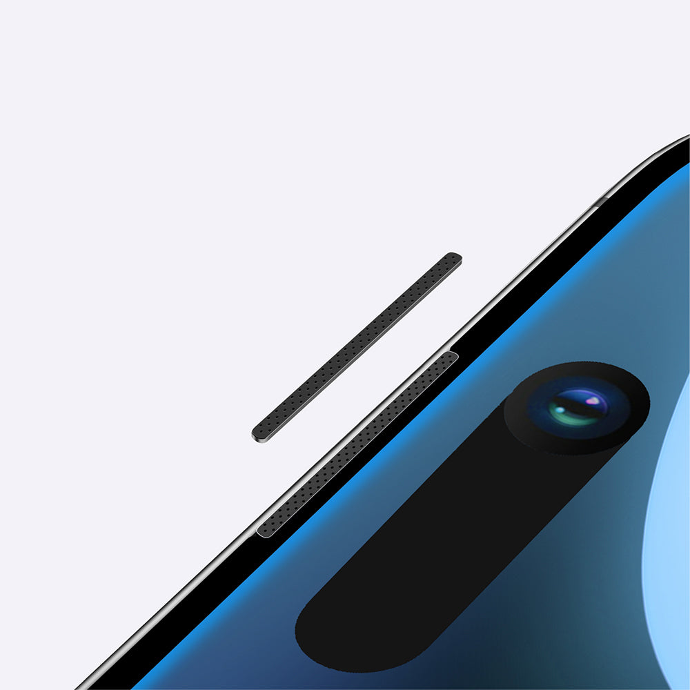 Apple iPhone 16 Pro Amazingthing Titan Parmak İzi Bırakmayan Temperli Cam Ekran Koruyucu Siyah
