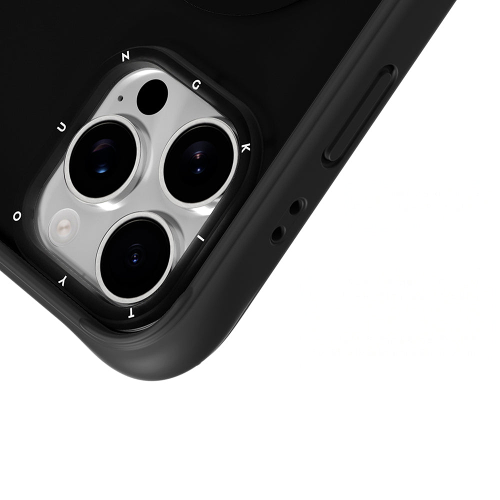 Apple iPhone 16 Pro Kılıf M-safe Şarj Özellikli Youngkit Macaroon Serisi Kapak Pembe