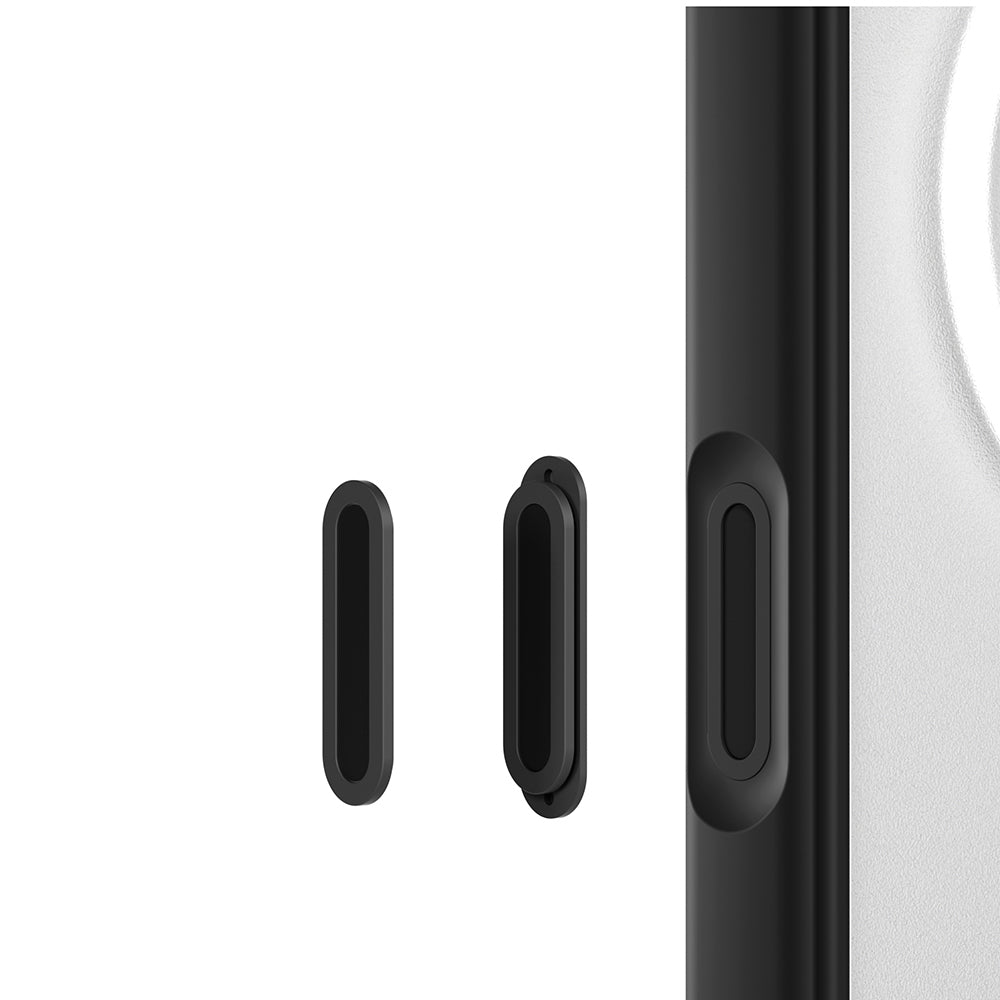 Apple iPhone 16 Pro Kılıf M-safe Şarj Özellikli Youngkit Macaroon Serisi Kapak Pembe