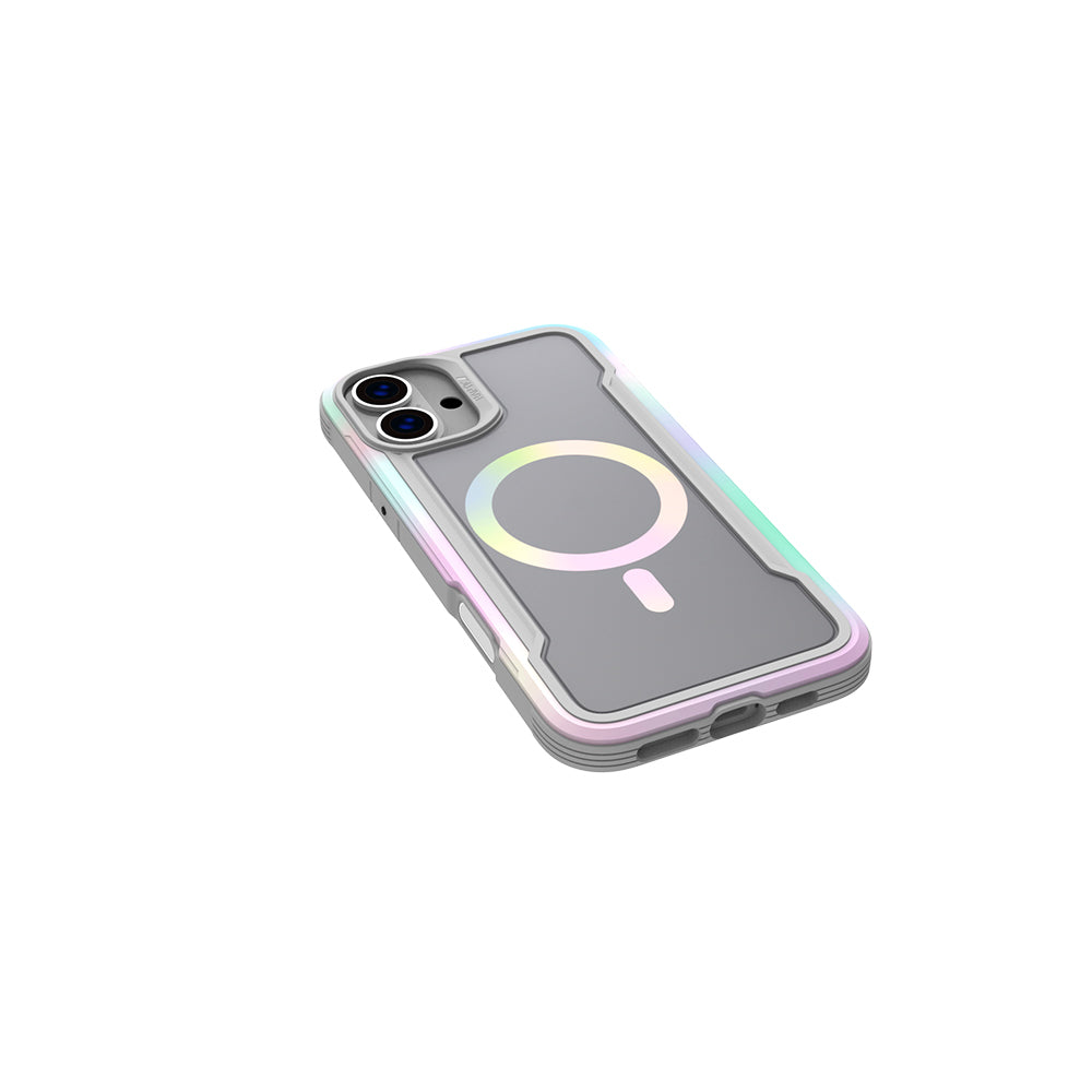 Apple iPhone 16 Pro Kılıf Magsafe Şarj Özellikli Airbagli Raptic Shield 2.0 Serisi Şeffaf Arka Yüzey Kapak Siyah