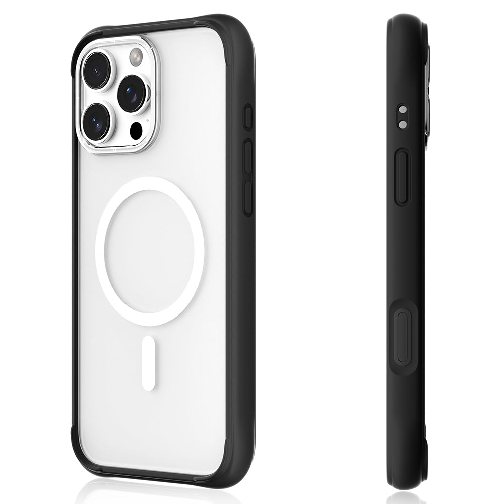 Apple iPhone 16 Pro Kılıf M-safe Şarj Özellikli Airbagli Youngkit Dynamic 2 Serisi Kapak Beyaz