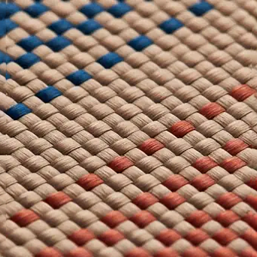 Apple iPhone 16 Pro Kılıf Magsafe Şarj Özellikli Grip 3 Standlı Aramid Fiber Pitaka Tactile Woven Sunset-Moonrise Serisi Sunset Kapak Kahverengi