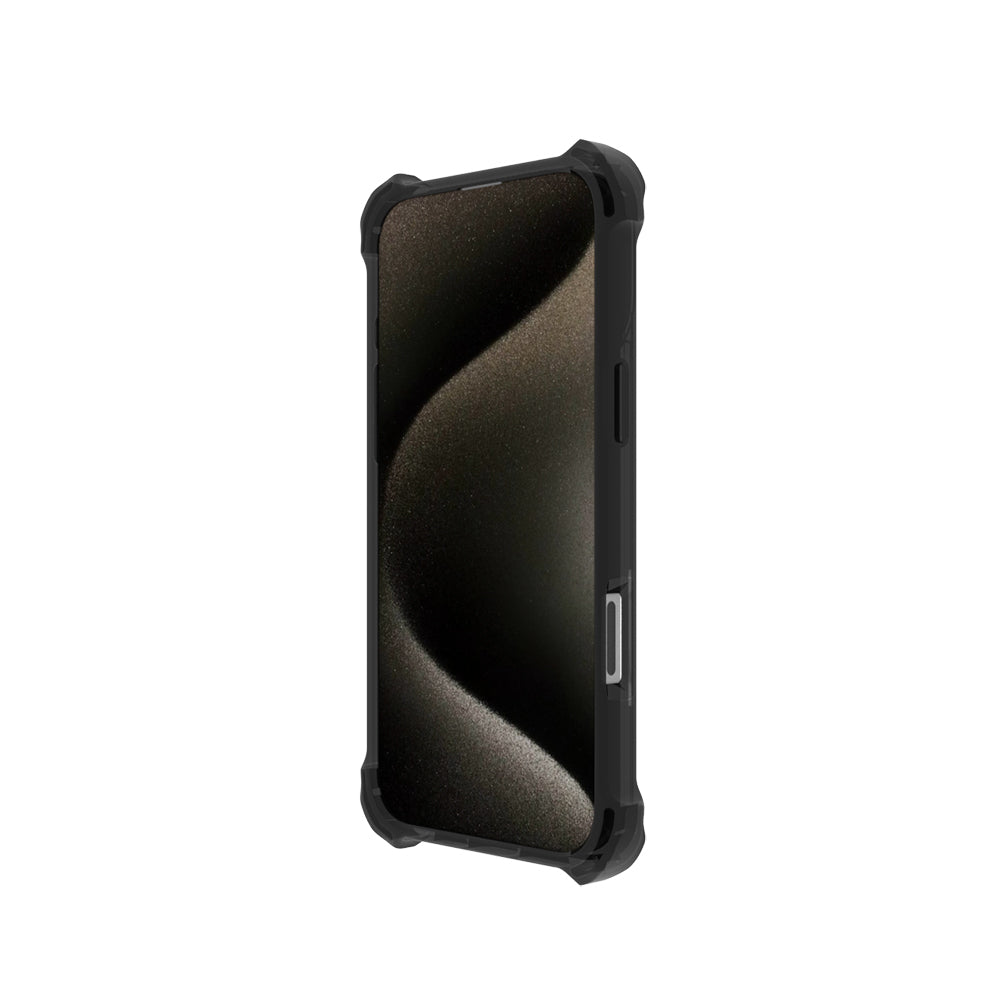 Apple iPhone 16 Pro Kılıf Magsafe Şarj Özellikli Raptic Dual Serisi Şeffaf Standlı Kapak Şeffaf