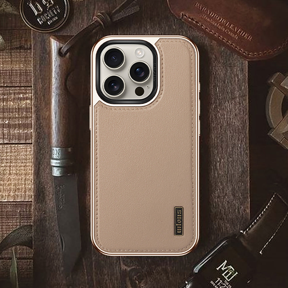 Apple iPhone 16 Pro Kılıf M-safe Şarj Özellikli Standlı Leto Kapak Gri