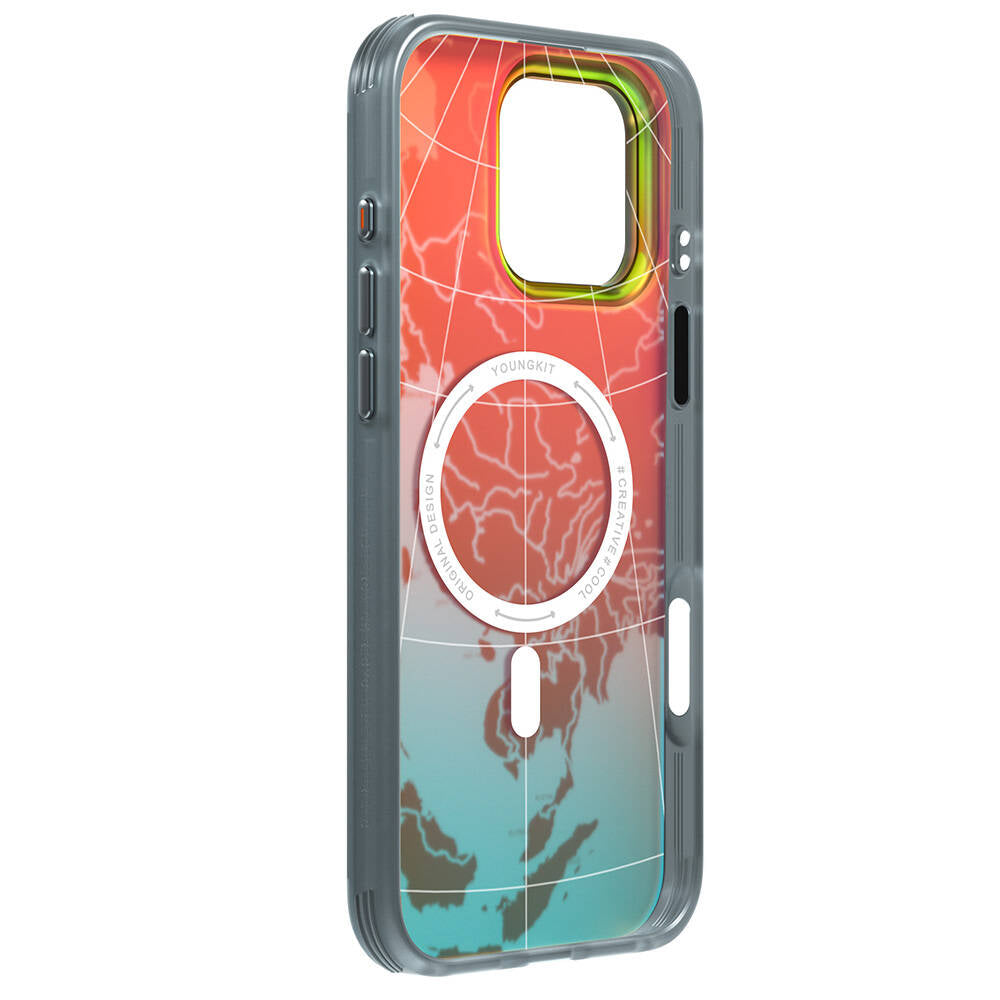 Apple iPhone 16 Pro Kılıf Magsafe Şarj Özellikli Youngkit Universal Serisi Kapak Siyah