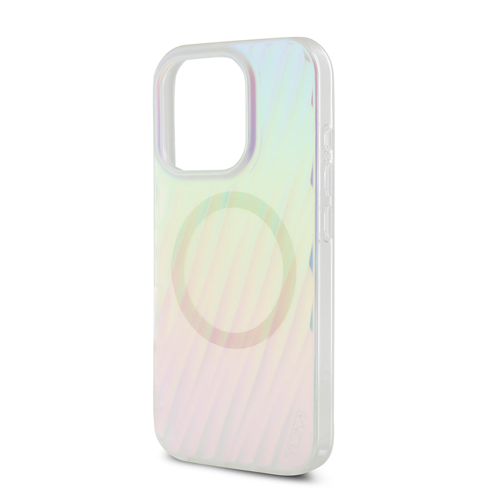 Apple iPhone 16 Pro Kılıf TUMI Orjinal Lisanslı Magsafe Şarj Özellikli Transparan Kapak Colorful