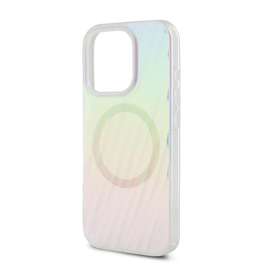 Apple iPhone 16 Pro Kılıf TUMI Orjinal Lisanslı Magsafe Şarj Özellikli Transparan Kapak Colorful