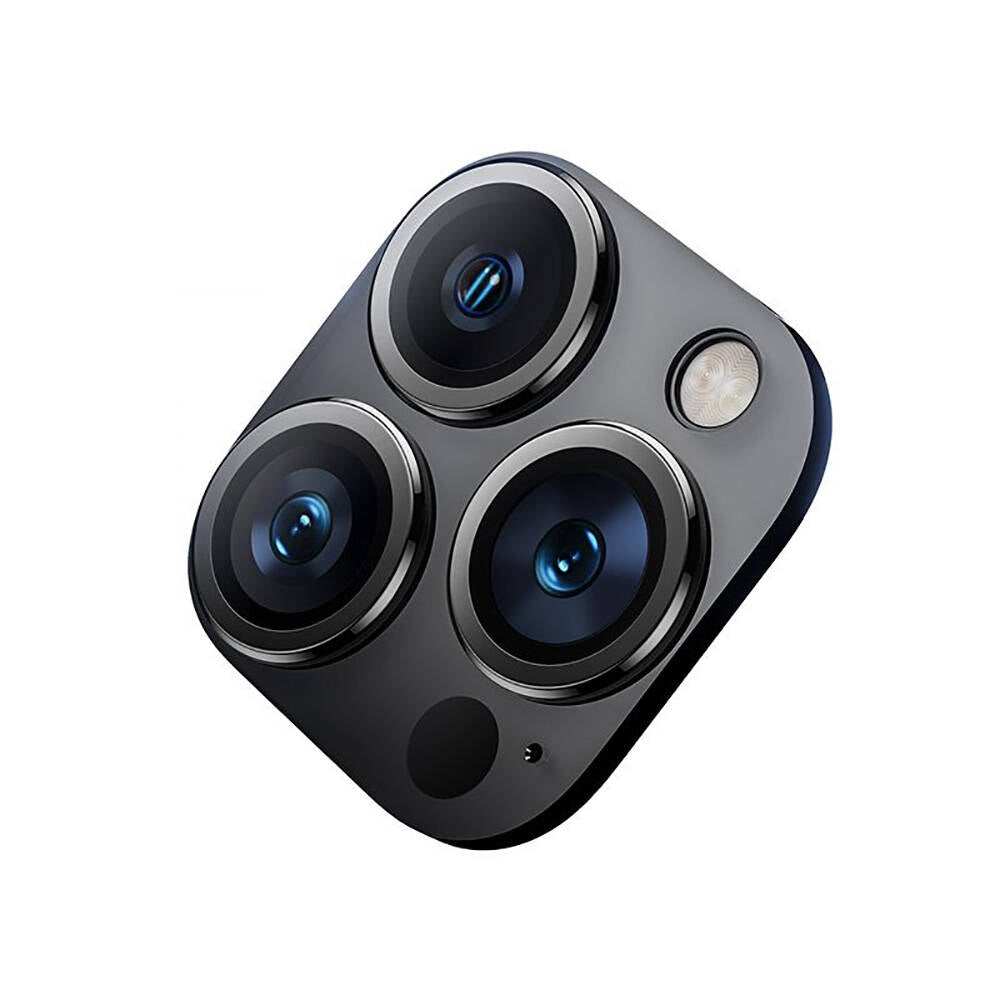 Apple iPhone 16 Pro Max Benks DR Safir Kamera Lens Koruyucu Gümüş