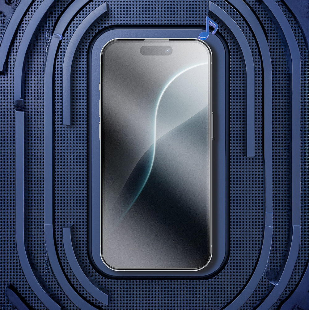 Apple iPhone 16 Pro Max Benks JoyTouch 0.3mm Mat Oyun Ekran Koruyucu + Kolay Uygulama Aparatı Siyah