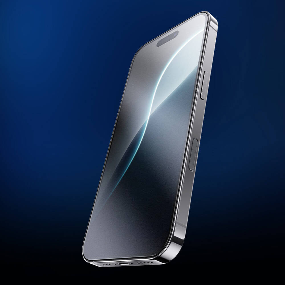 Apple iPhone 16 Pro Max Benks JoyTouch Mat Oyun Ekran Koruyucu + Kolay Uygulama Aparatı Siyah