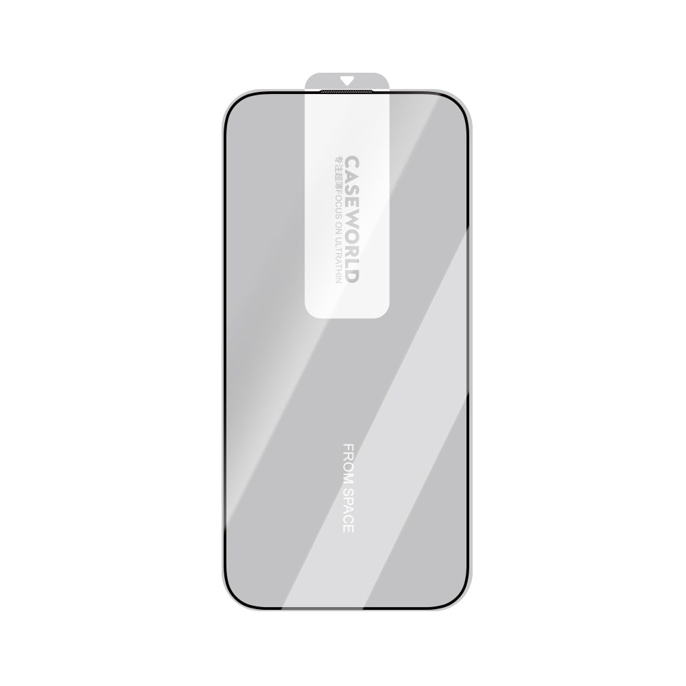 Apple iPhone 16 Pro Max CaseWorld 0.25mm HD 3D Temperli Cam Ekran Koruyucu + Uygulama Aparatlı Şeffaf