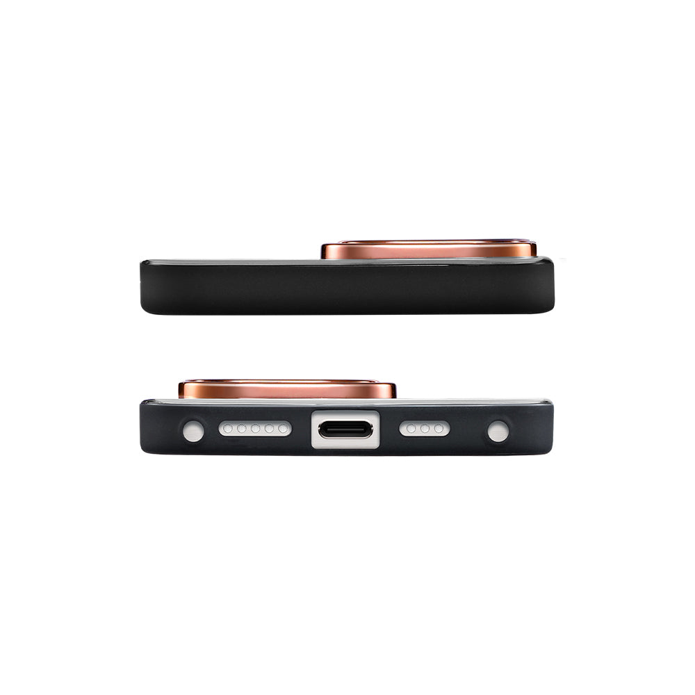 Apple iPhone 16 Pro Max Kılıf Askı Aparatlı Pynana Metal Grid Kapak Siyah