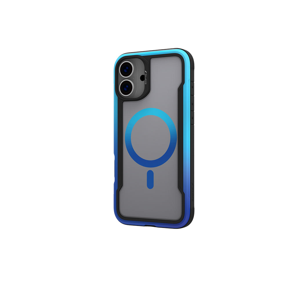 Apple iPhone 16 Pro Max Kılıf Magsafe Şarj Özellikli Airbagli Raptic Shield 2.0 Serisi Şeffaf Arka Yüzey Kapak Siyah