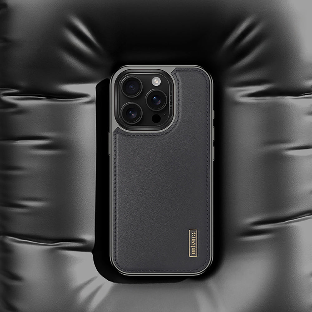 Apple iPhone 16 Pro Max Kılıf M-safe Şarj Özellikli Standlı Leto Kapak Gri