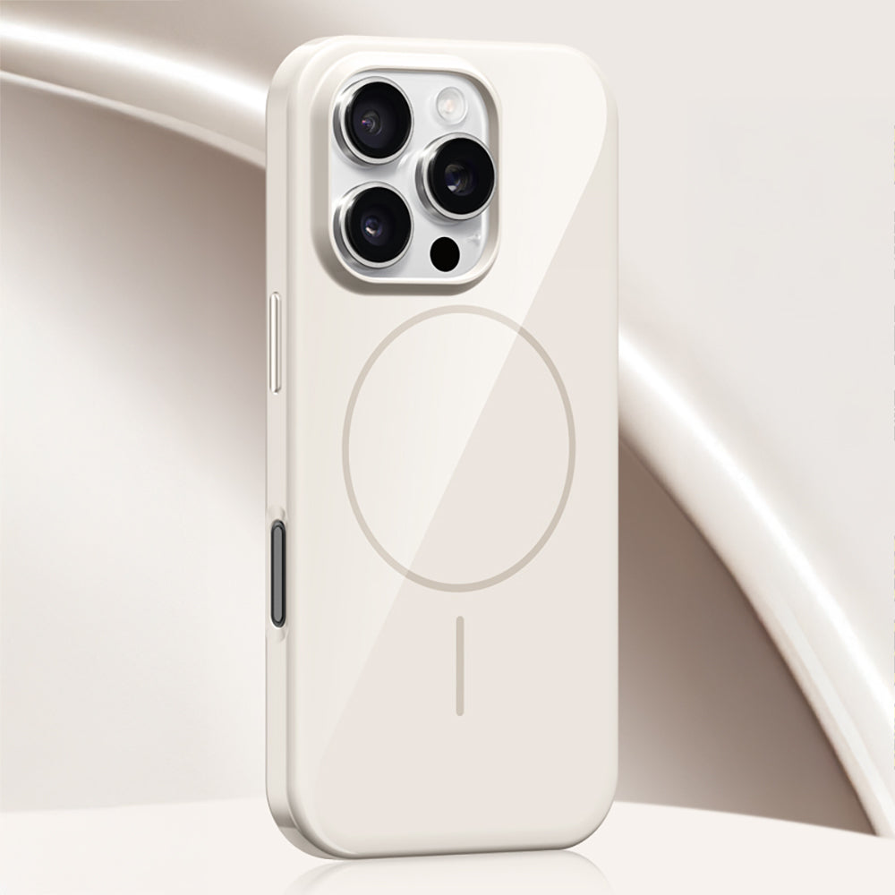 Apple iPhone 16 Pro Max Kılıf M-safe Şarj Özellikli Wlons Frego Kapak Siyah