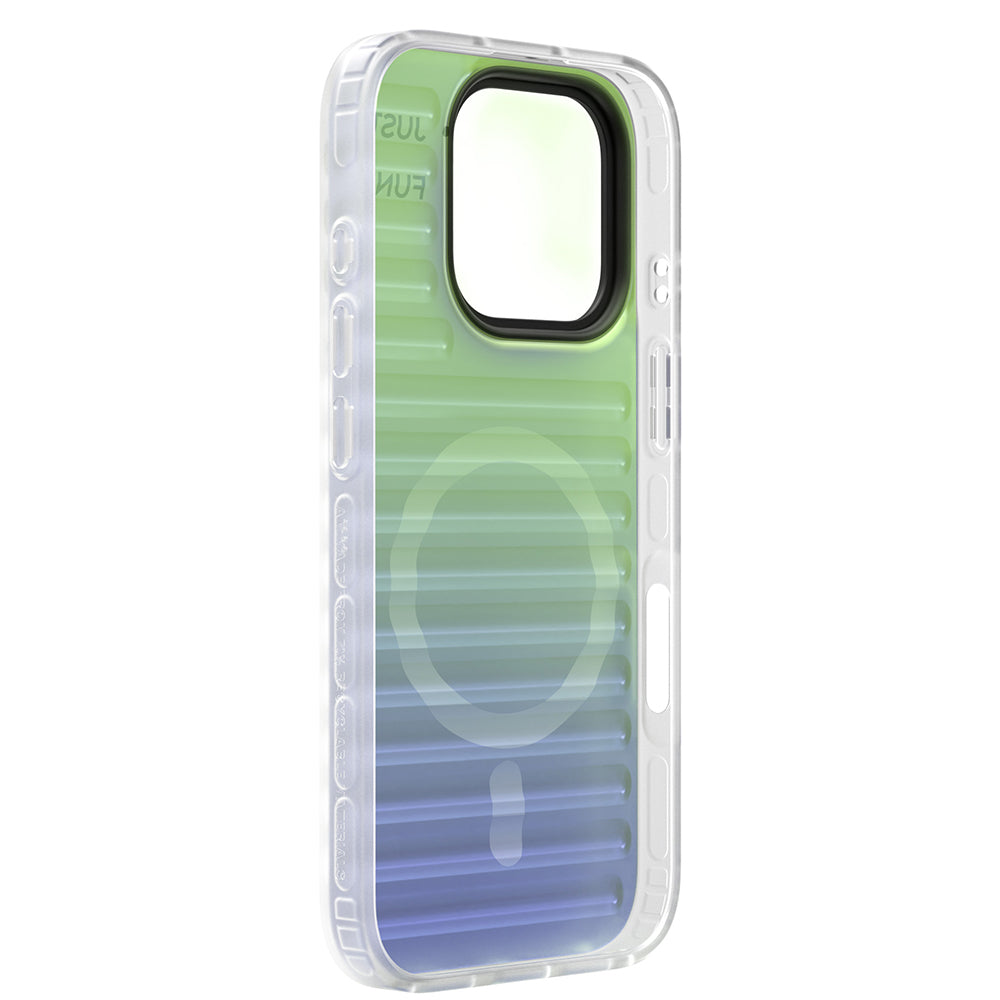 Apple iPhone 16 Pro Max Kılıf Magsafe Şarj Özellikli Youngkit Geek Serisi Kapak Siyah