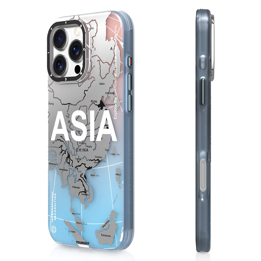 Apple iPhone 16 Pro Max Kılıf Magsafe Şarj Özellikli Youngkit Universal Serisi Kapak Siyah