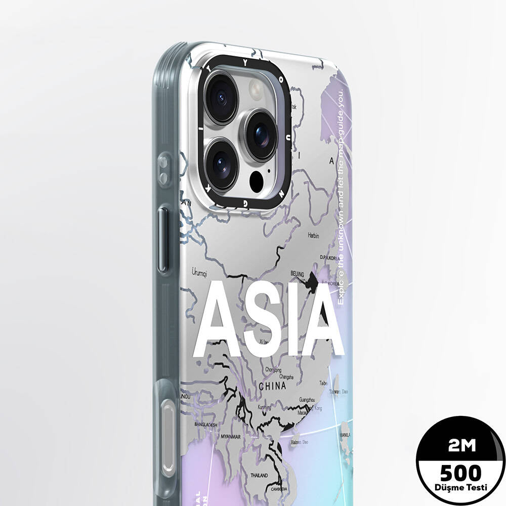 Apple iPhone 16 Pro Max Kılıf Magsafe Şarj Özellikli Youngkit Universal Serisi Kapak Siyah