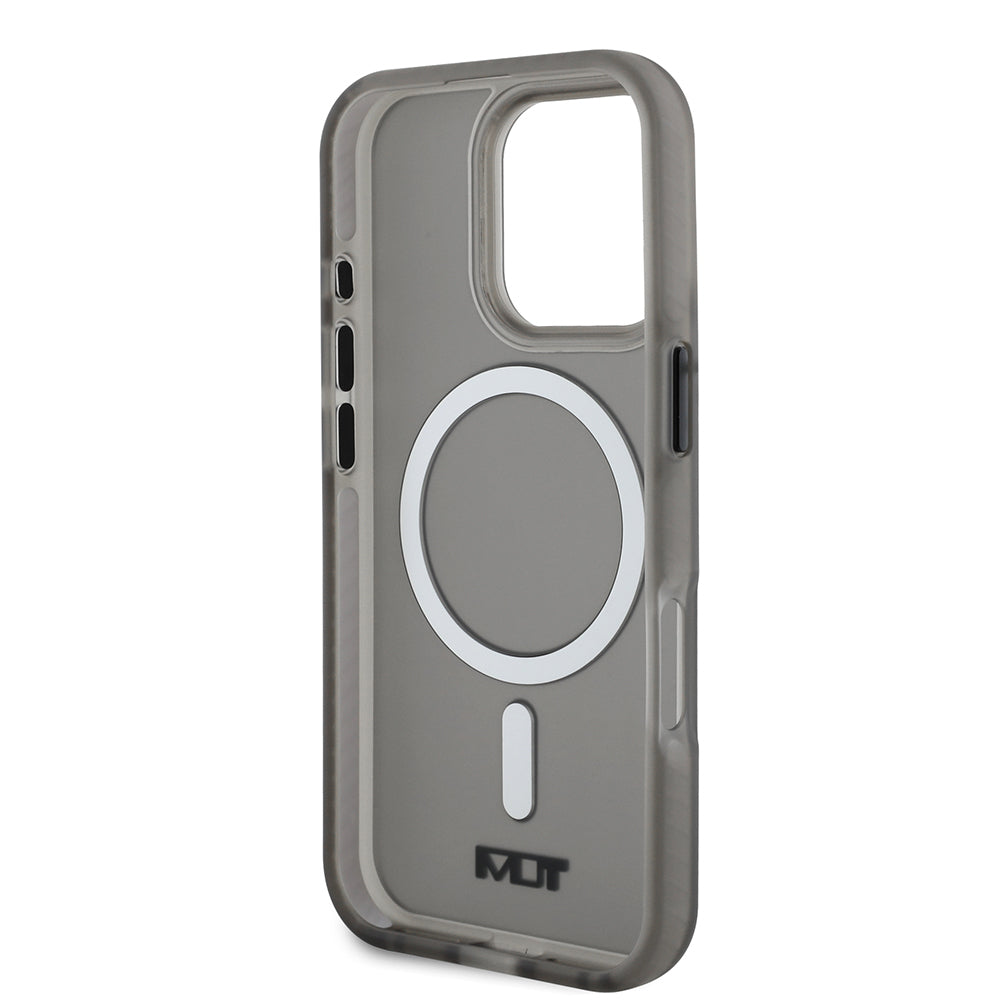 Apple iPhone 16 Pro Max Kılıf TUMI Orjinal Lisanslı Magsafe Şarj Özellikli Airbagli Buzlu Transparan Kapak Haki