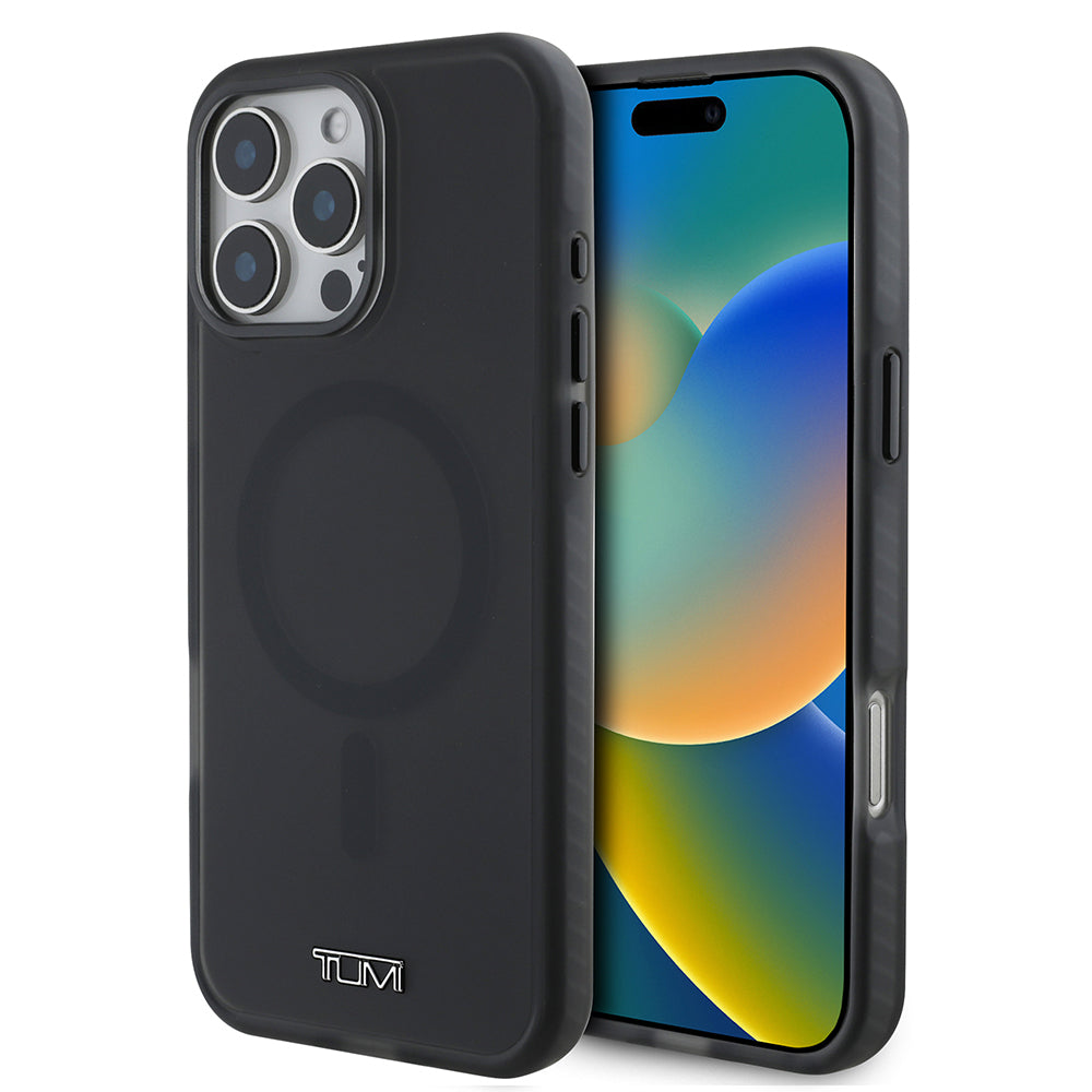 Apple iPhone 16 Pro Max Kılıf TUMI Orjinal Lisanslı Magsafe Şarj Özellikli Airbagli Buzlu Transparan Kapak Haki