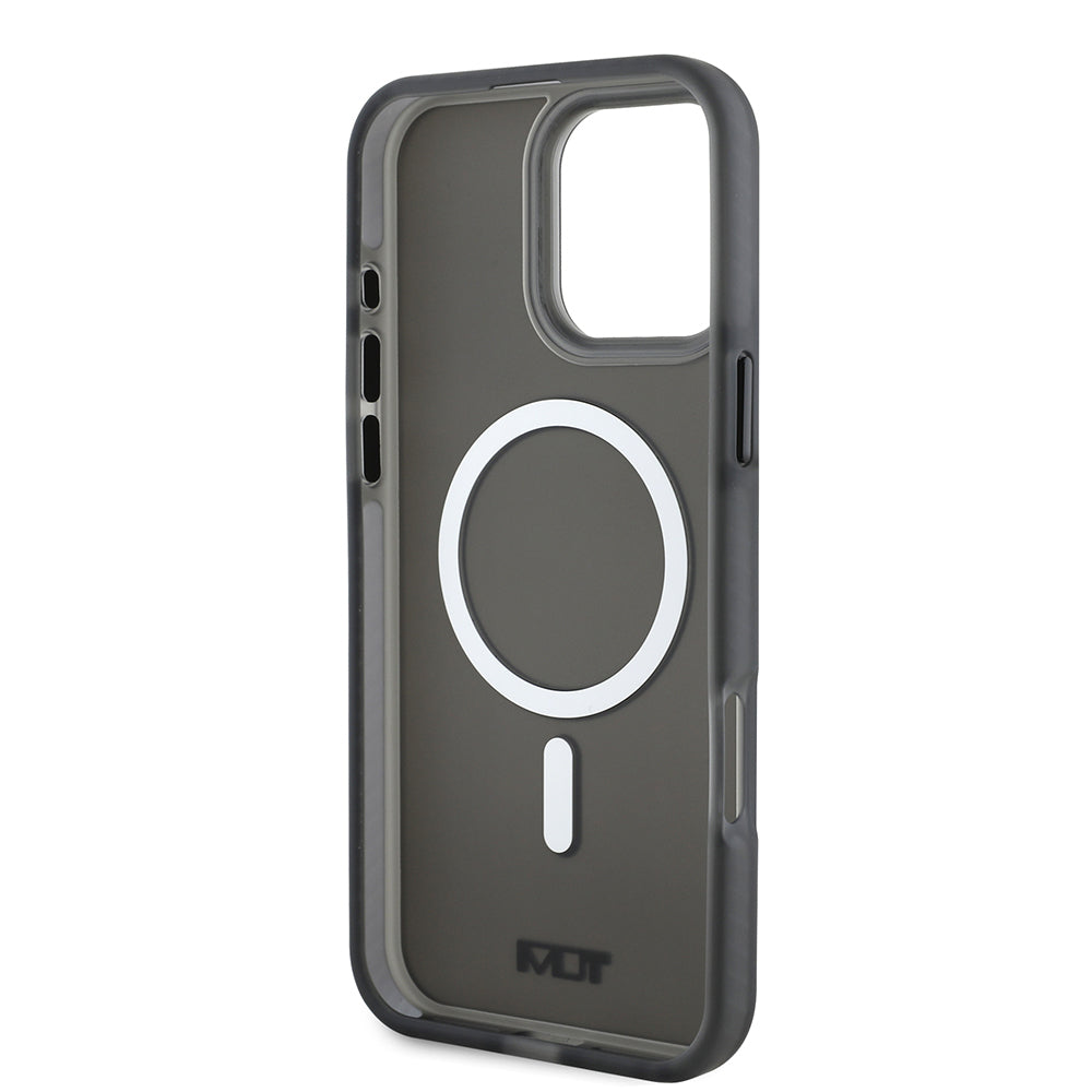 Apple iPhone 16 Pro Max Kılıf TUMI Orjinal Lisanslı Magsafe Şarj Özellikli Airbagli Buzlu Transparan Kapak Haki