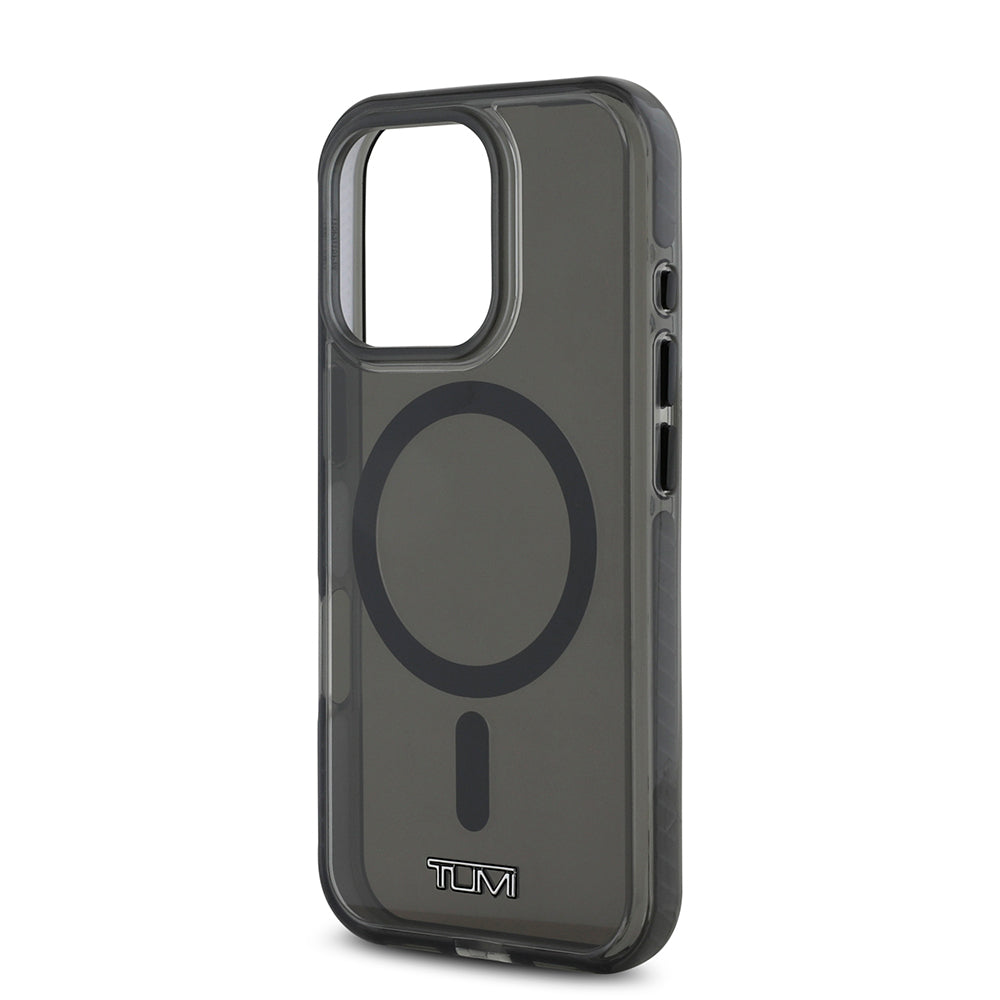 Apple iPhone 16 Pro Max Kılıf TUMI Orjinal Lisanslı Magsafe Şarj Özellikli Airbagli Transparan Kapak Haki