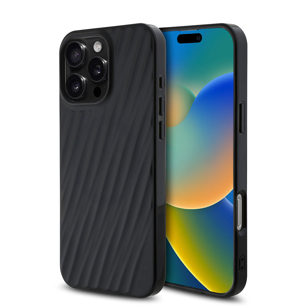 Apple iPhone 16 Pro Max Kılıf TUMI Orjinal Lisanslı Magsafe Şarj Özellikli Transparan Kapak Siyah