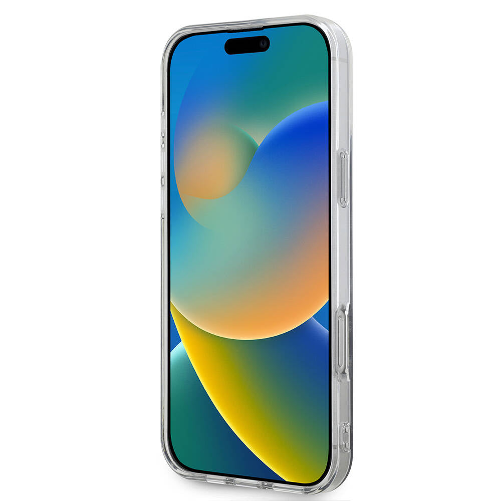 Apple iPhone 16 Pro Max Kılıf U.S. Polo Assn. Orjinal Lisanslı Magsafe Şarj Özellikli IML Double Horse Logolu Ring Kapak Beyaz