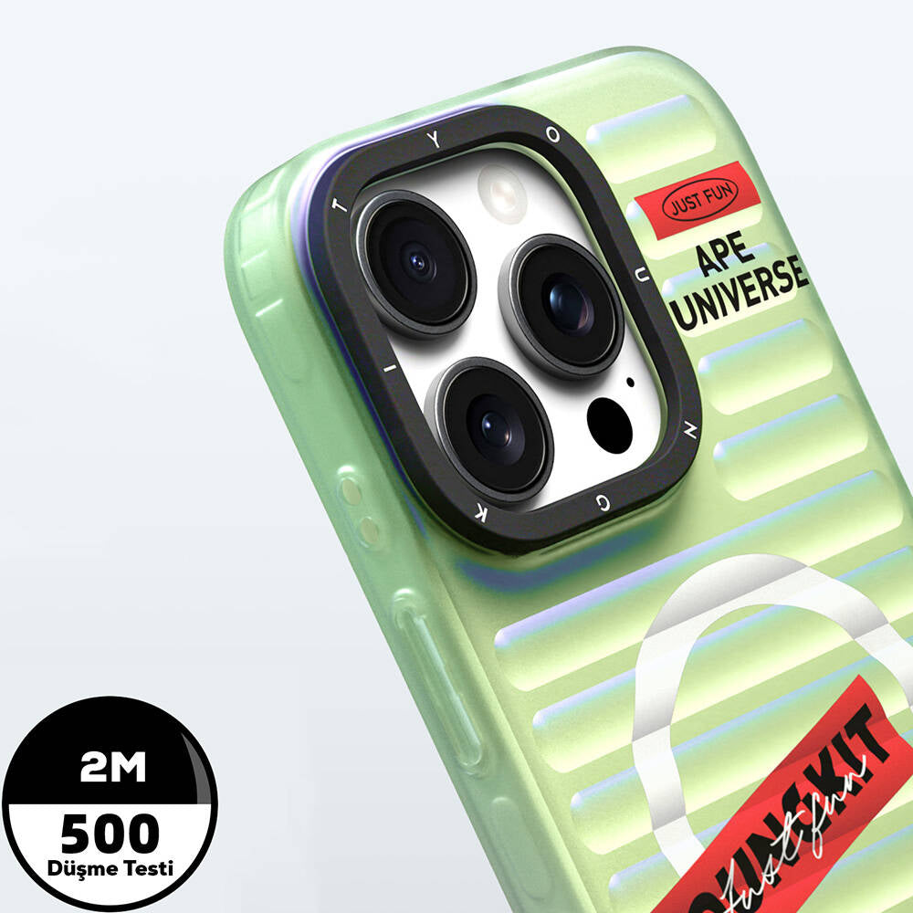 Apple iPhone 16 Pro Max Magsafe Şarj Özellikli Youngkit Chameleon Serisi Kapak Kırmızı