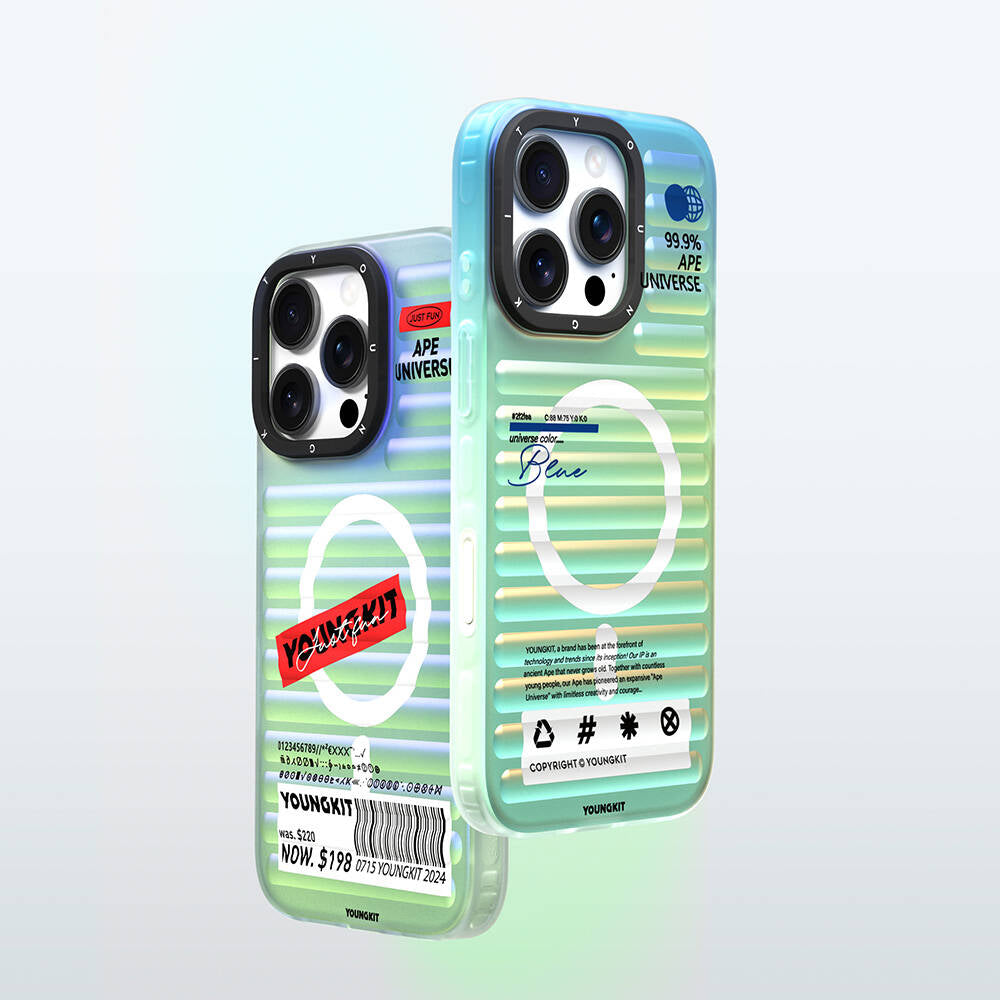 Apple iPhone 16 Pro Max Magsafe Şarj Özellikli Youngkit Chameleon Serisi Kapak Kırmızı