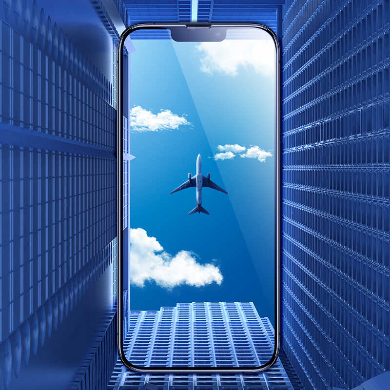 Apple iPhone 16E Benks Little KingKong Matte Cam Ekran Koruyucu Siyah