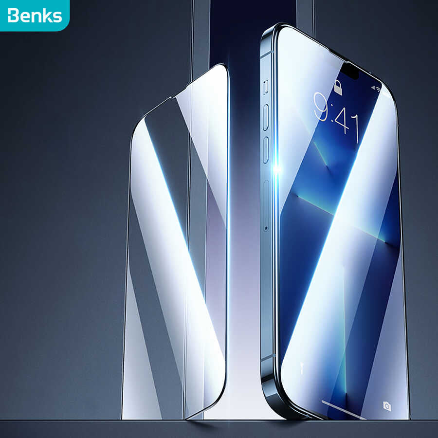 Apple iPhone 16E Benks Mat Ekran Koruyucu Parmak İzi Bırakmayan Oyunculara Özel Ekran Filmi Siyah