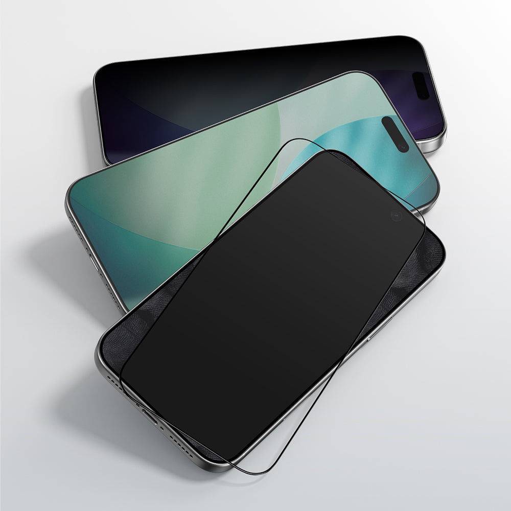 Apple iPhone 17 Air Amazingthing Radix Parmak İzi Bırakmayan Temperli Cam Ekran Koruyucu Şeffaf