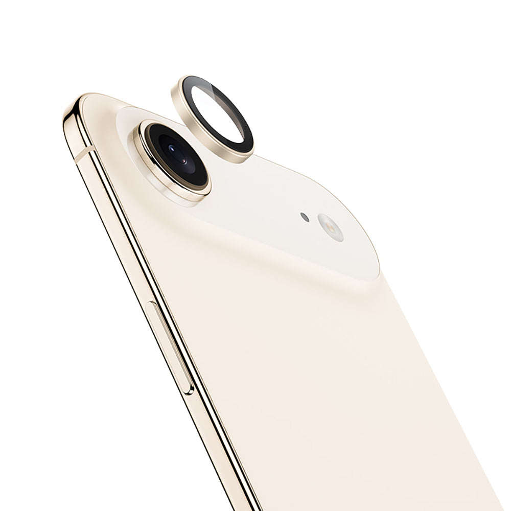 Apple iPhone 17 Air Benks DR Safir Kamera Lens Koruyucu Gümüş