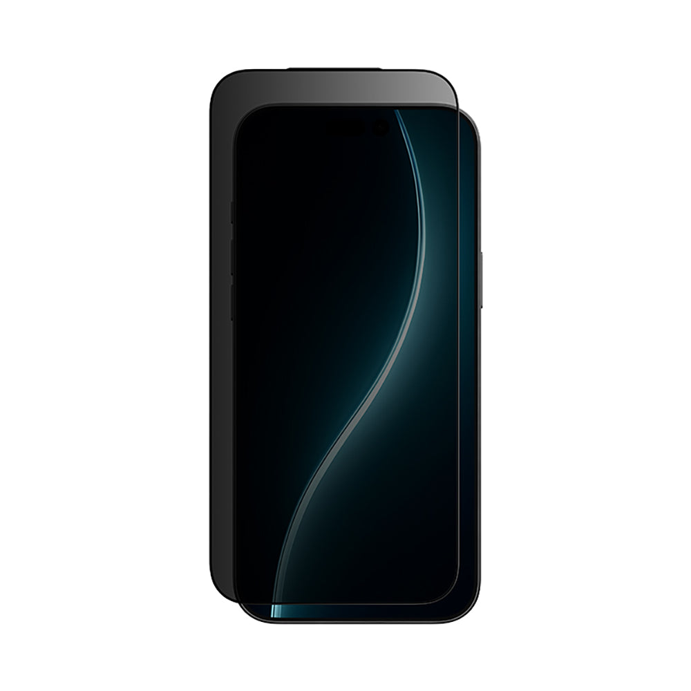 Apple iPhone 17 Air Benks Glass Warrior Privacy HD Cam Ekran Koruyucu + Kolay Uygulama Aparatlı Siyah
