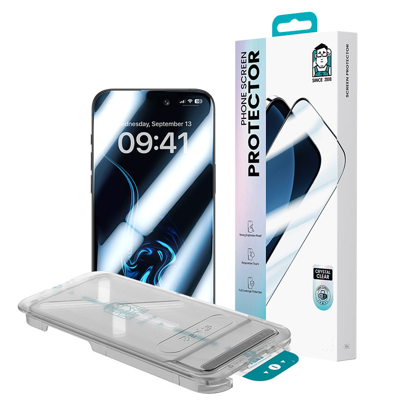 Apple iPhone 17 Air Benks Ultra Shield 0.3mm Ekran Koruyucu + Kolay Uygulama Aparatlı Şeffaf