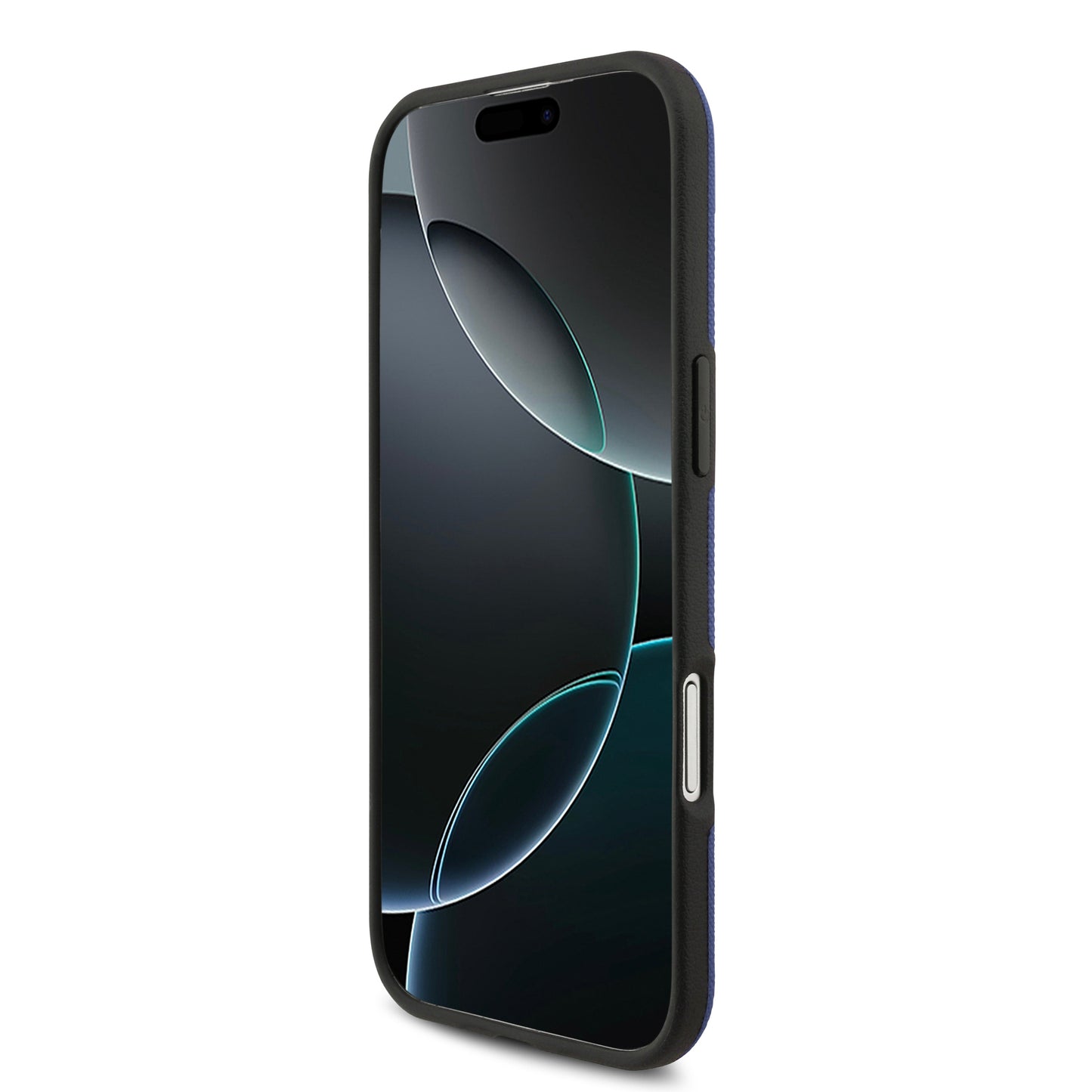 Apple iPhone 17 Air Kılıf BMW Orjinal Lisanslı M-safe Şarj Özellikli Metal Logolu Delikli M Dizayn Deri Kapak Siyah