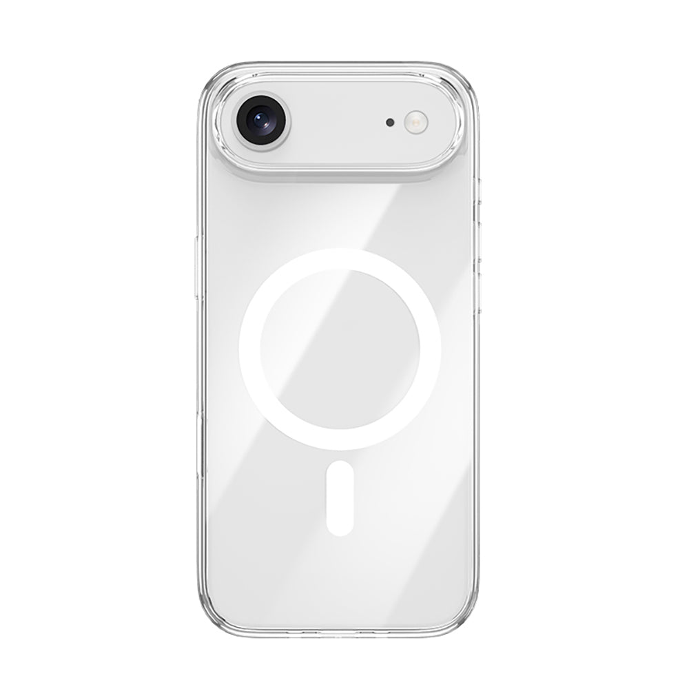 Apple iPhone 17 Air Kılıf M-safe Şarj Özellikli Benks Crystal Serisi Şeffaf Kapak Şeffaf