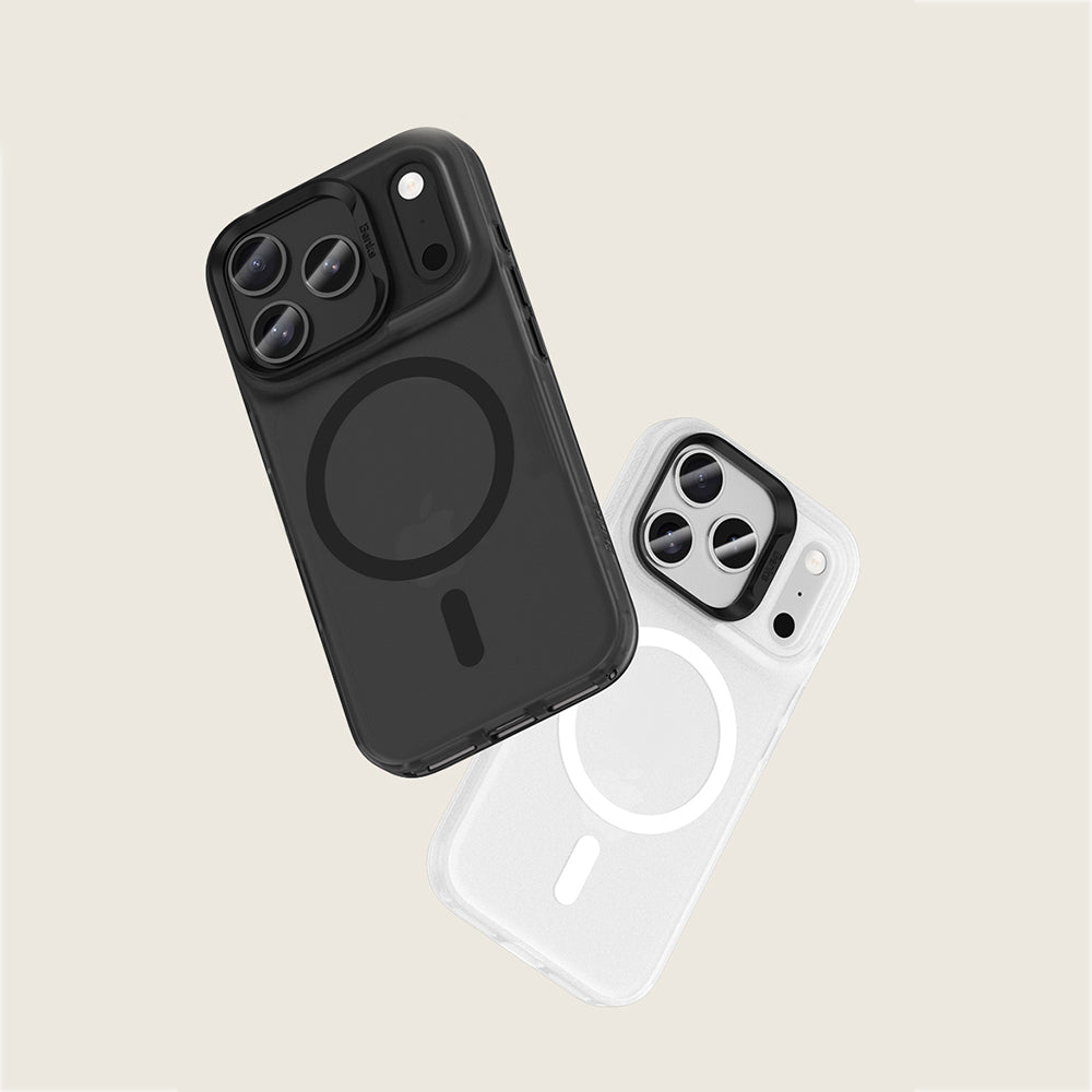 Apple iPhone 17 Air Kılıf M-safe Şarj Özellikli Benks Lucid Armor Kapak Açık Mavi