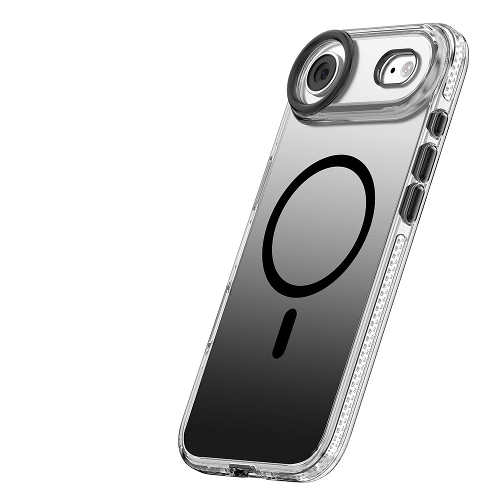 Apple iPhone 17 Air Kılıf M-safe Şarj Özellikli Sararmaya Karşı Dayanıklı Mutural Icesense Serisi Kapak Açık Yeşil