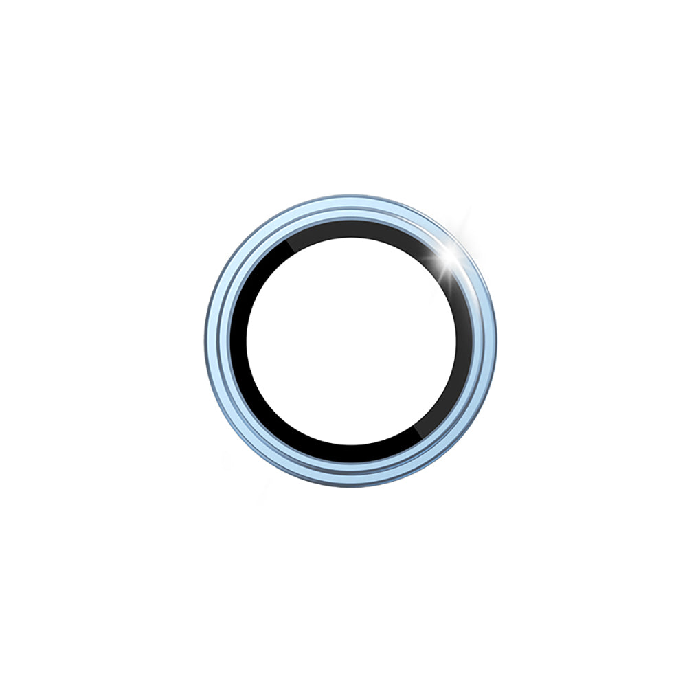 Apple iPhone 17 Air Wiwu LG-005 Falcon Anti Reflective Çizilmeye Karşı Dayanıklı Kamera Lens Koruyucu Açık Mavi